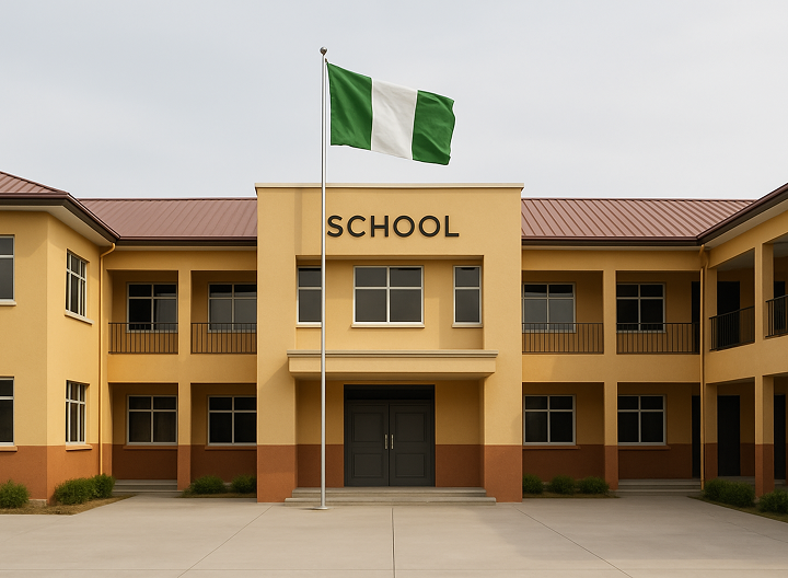 Modern Two-Storey School